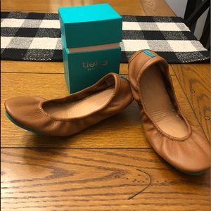 Tieks chestnut color size 7